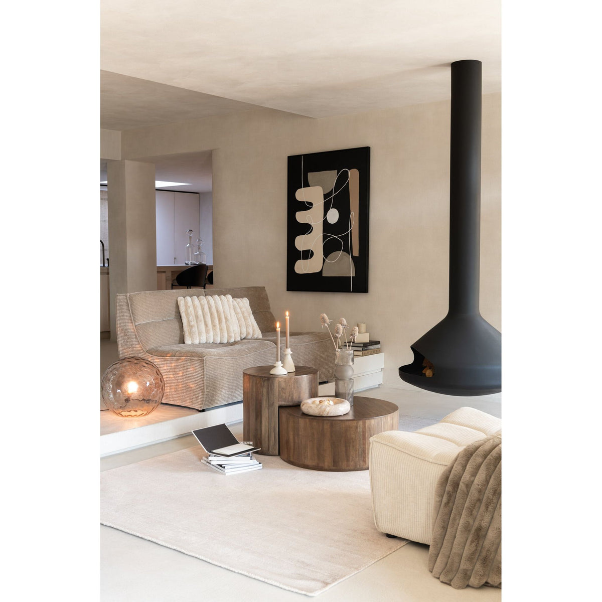 Element Modulaire Sofa Donker Taupe J-Line