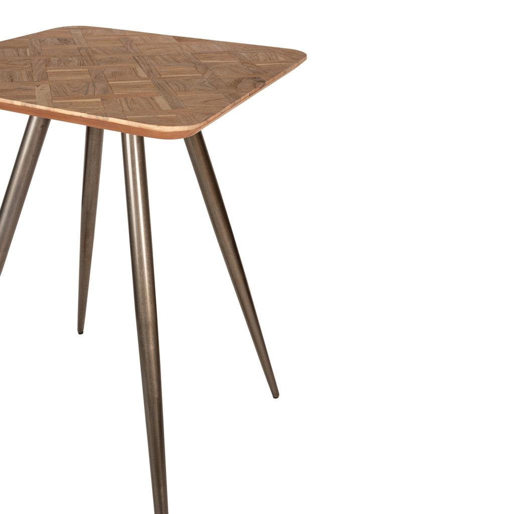 Fieron houten bartafel naturel vierkant PTMD - Bartafel - PTMD - livinglovely.nl