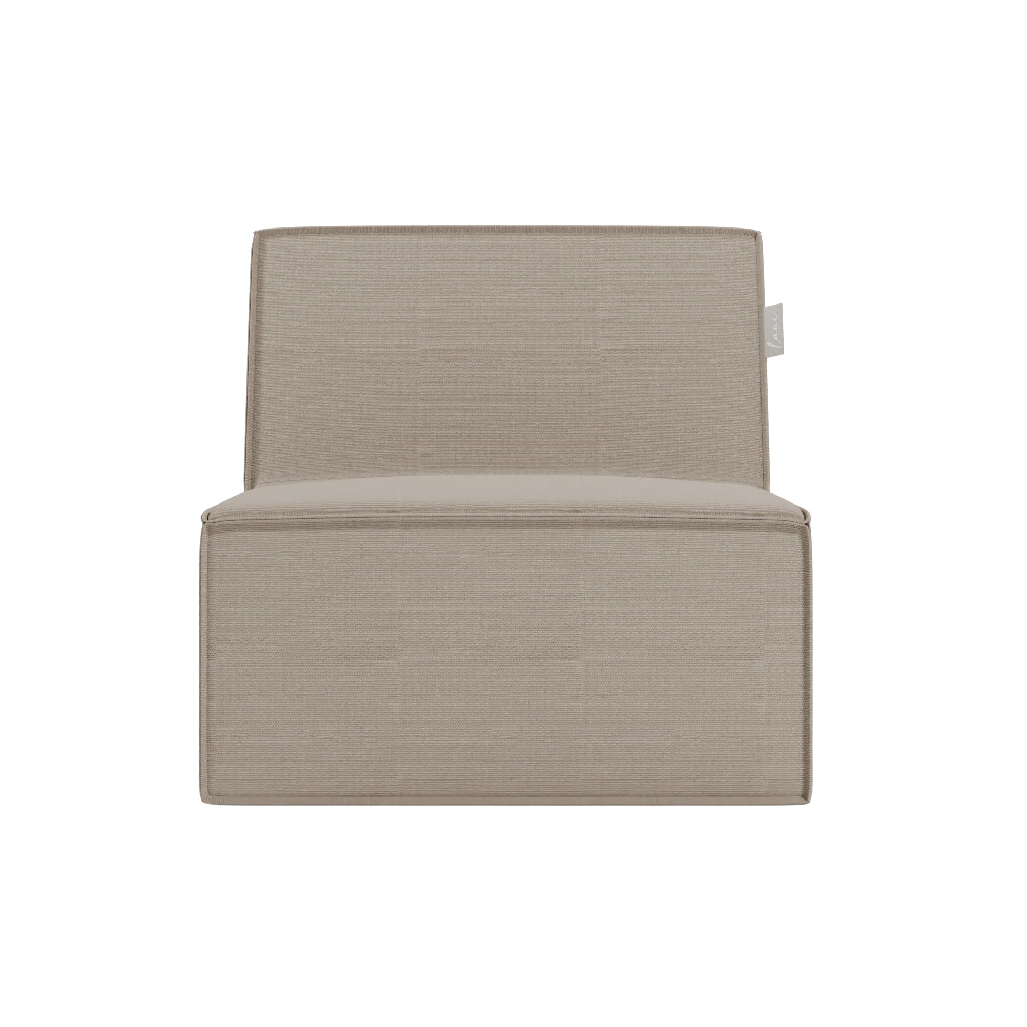 Fixed Seat Boho Taupe - Laui Lounge™ - Outdoor bank - Laui Lounge - livinglovely.nl