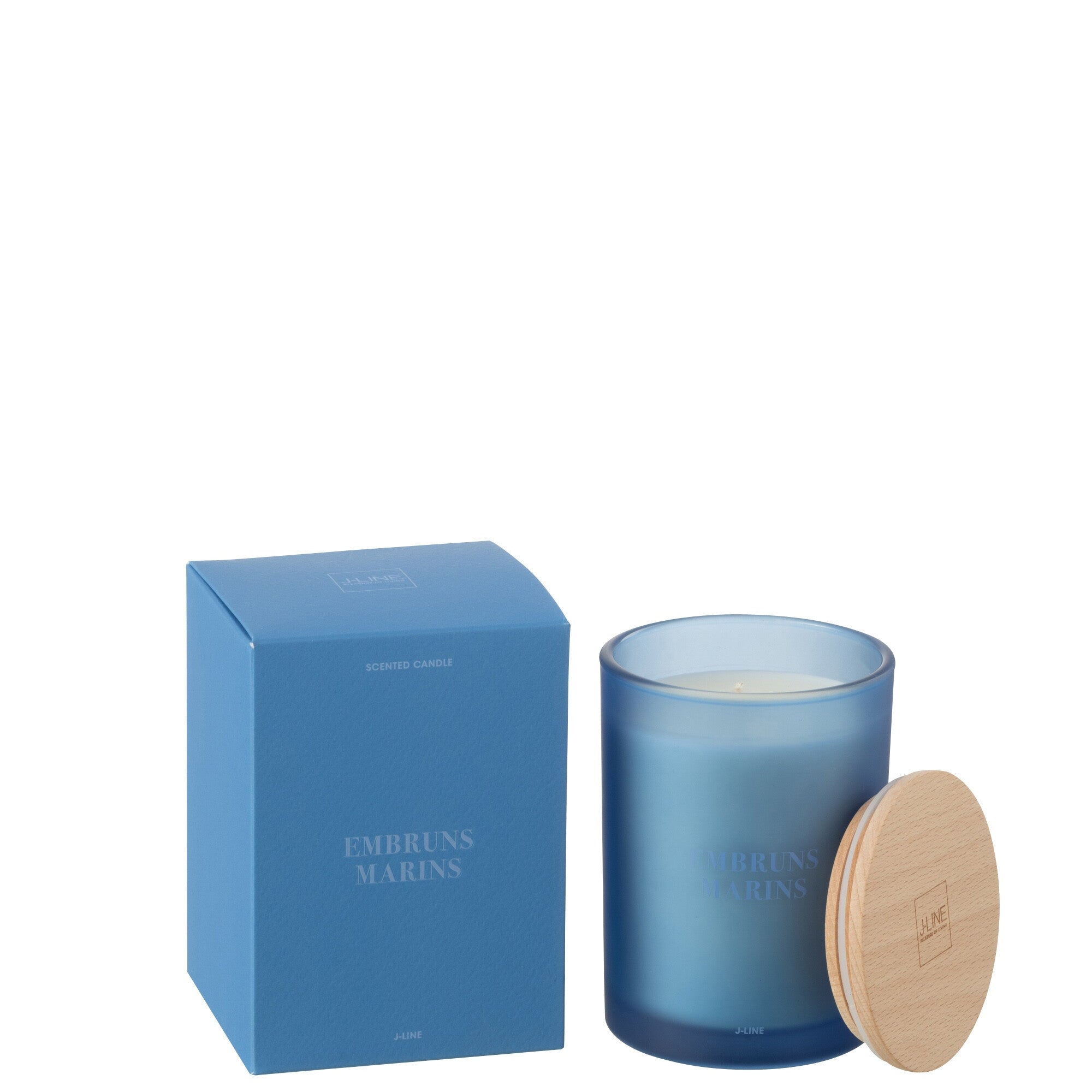 Geurkaars Accords Essentiels Embruns Marins 38 Uur - Geurkaars - J-Line - livinglovely.nl