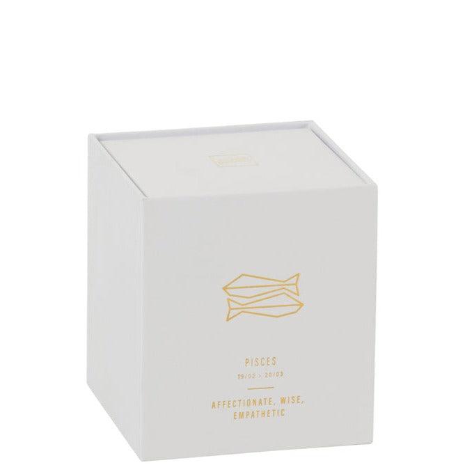 Geurkaars Astro Vissen Wit-50u - Geurkaars - J-Line - livinglovely.nl