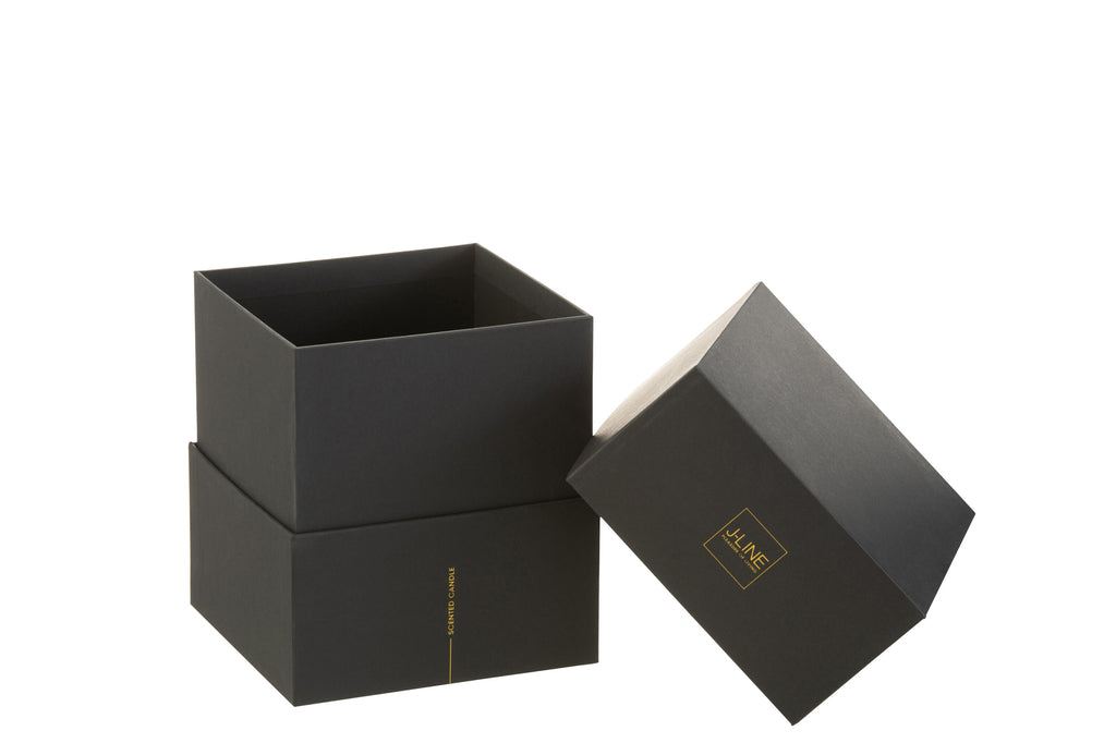 Geurkaars Luxuria Brons Medium 60H - Geurkaars - J-Line - livinglovely.nl