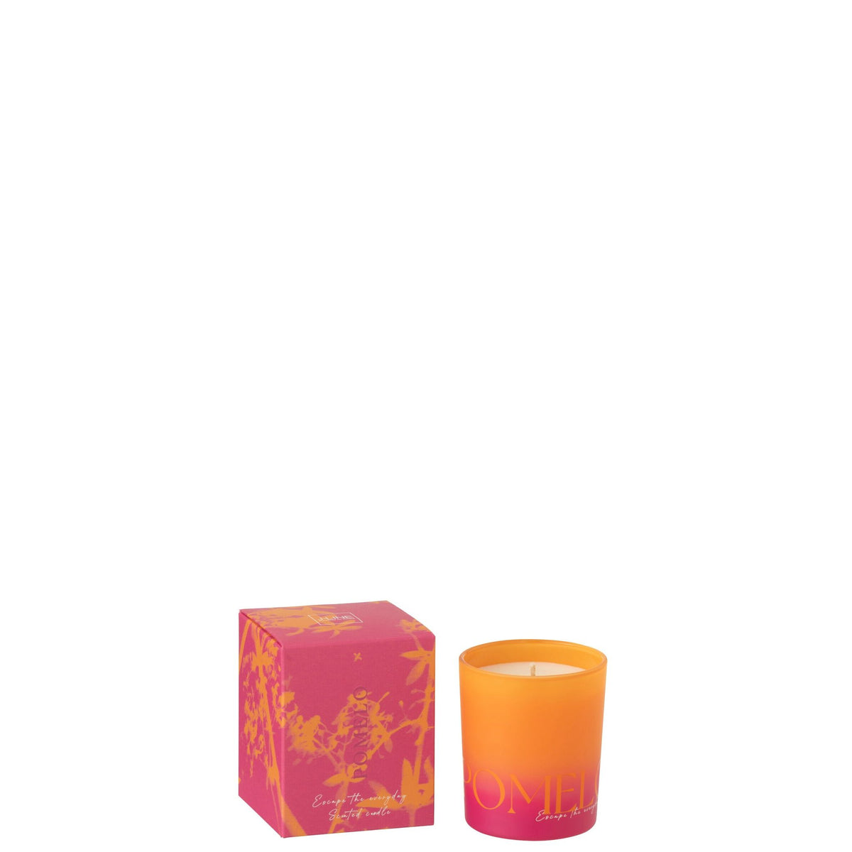 Geurkaars Oasis Oranje/Roze Small J-Line