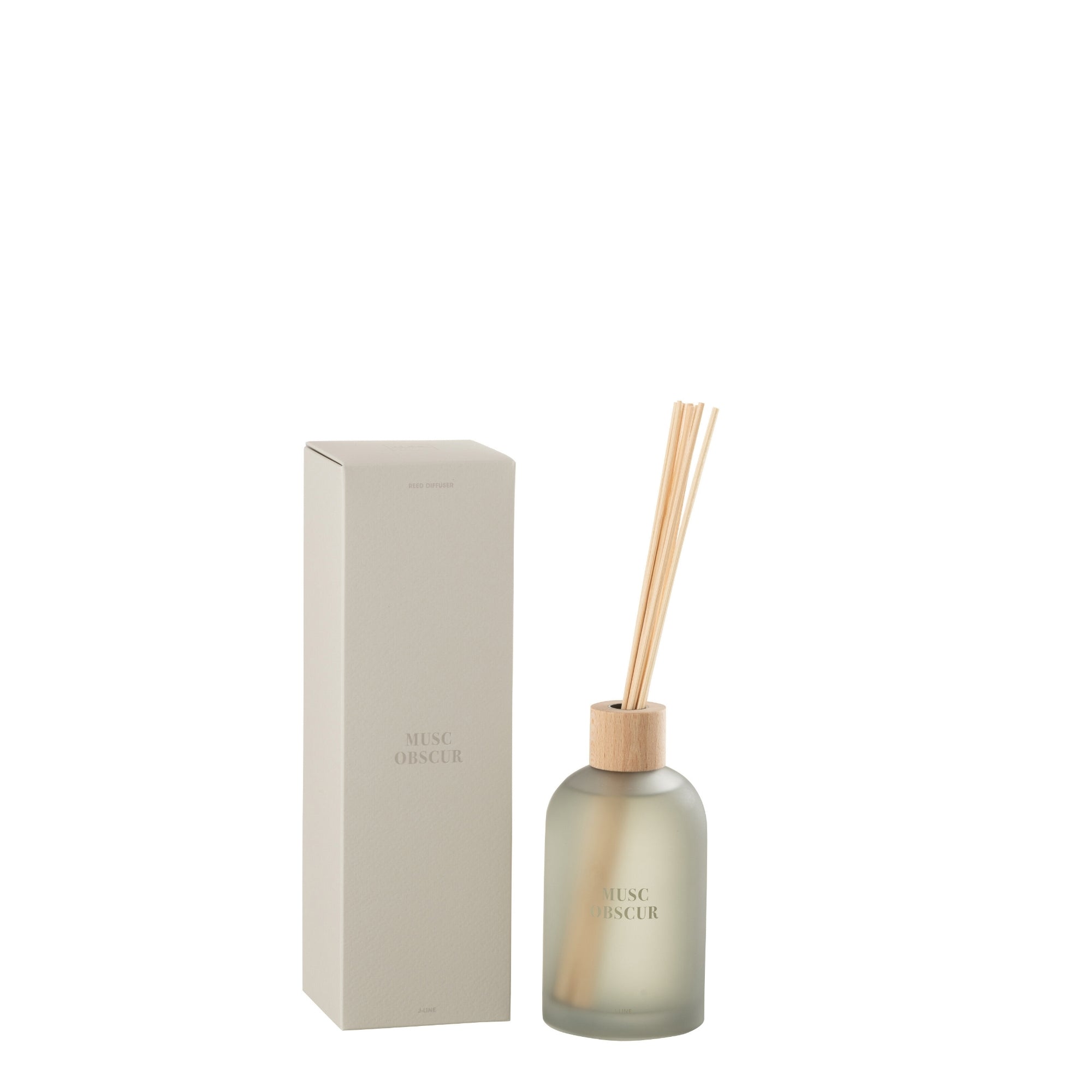 Geurstokjes Accords Essentiels Musc Obscur 250ml - Geurstokjes - J-Line - livinglovely.nl