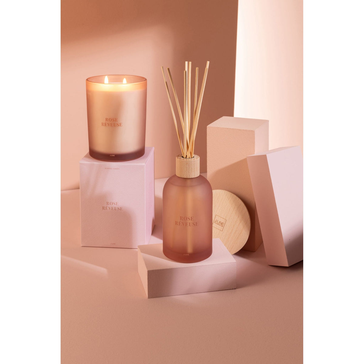 Geurstokjes Accords Essentiels Rose Rêveuse 250ml