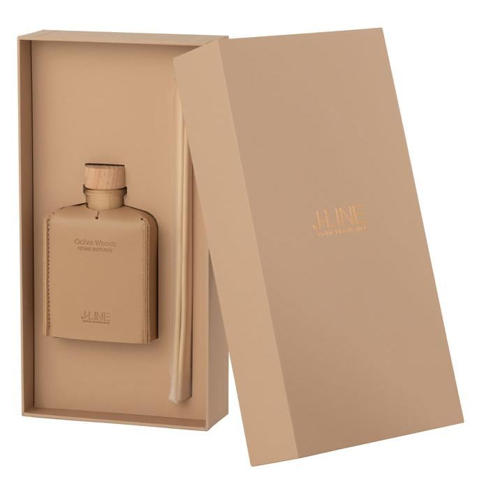 Geurstokjes Leather Brown 100ML