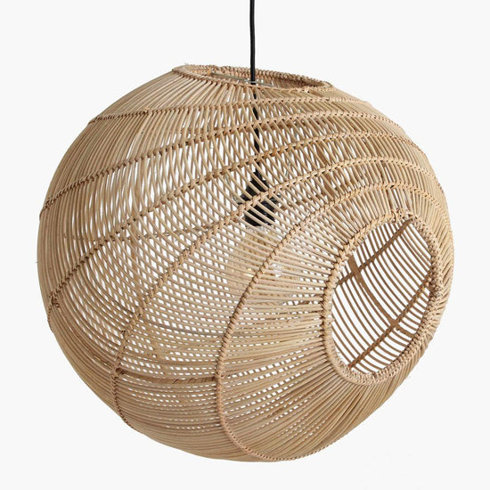 Hanglamp Luna Sphere Natural , Hanglamp , Raw Materials , livinglovely.nl