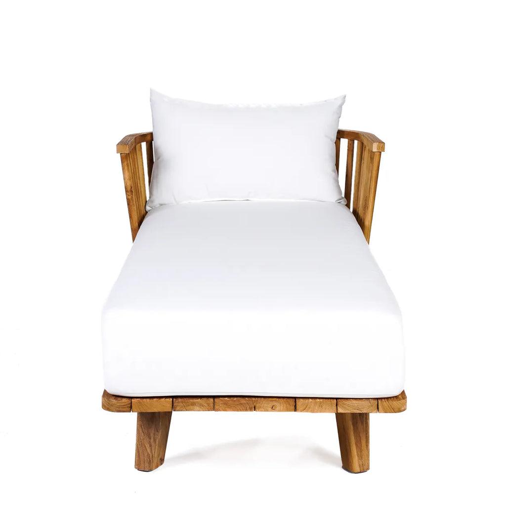 Het Malawi Dagbed - Naturel Wit - Ligbed - Bazar Bizar - livinglovely.nl