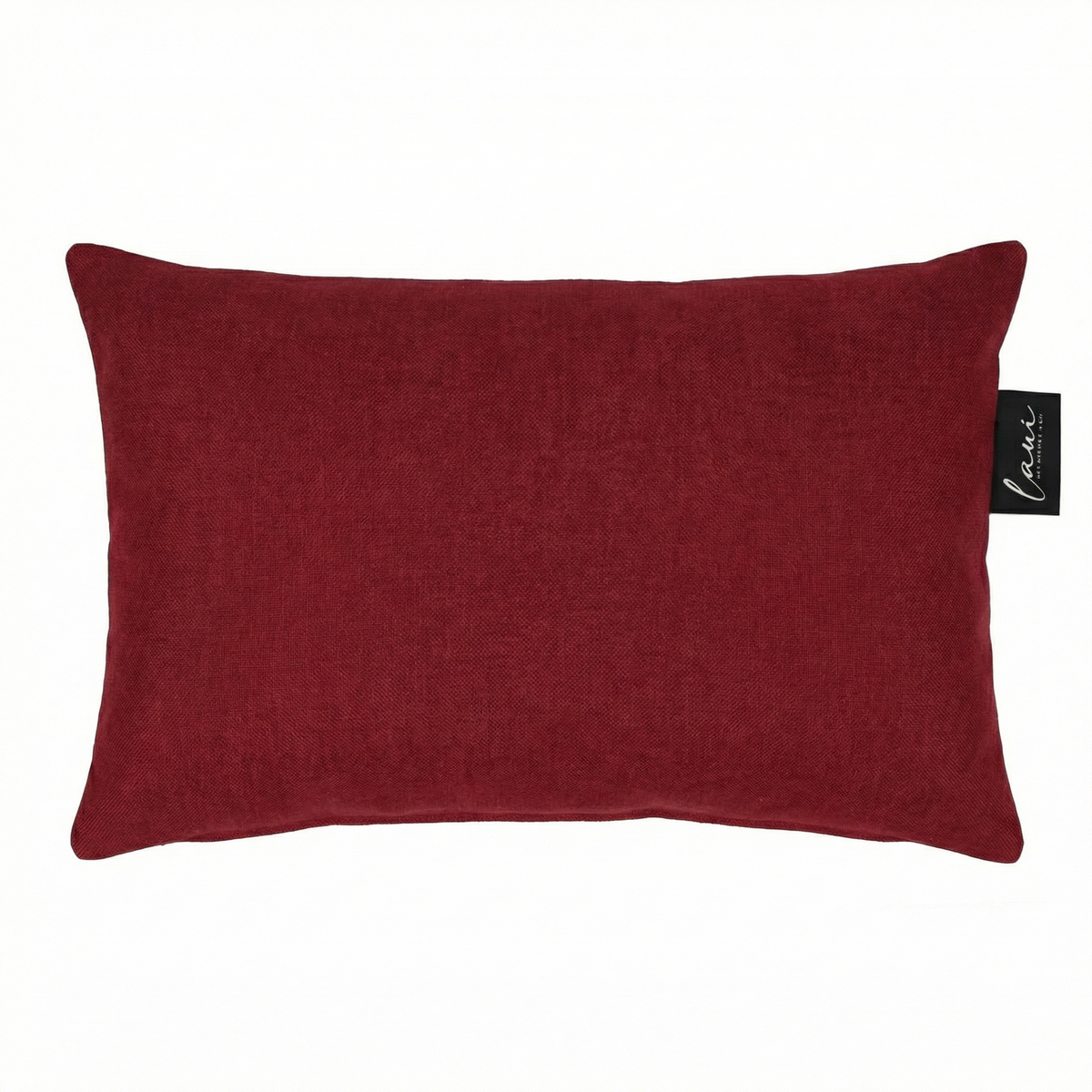 Laui Lounge Indoor Kussen Velvet Burgundy 60x40 cm in bordeauxrood fluweel