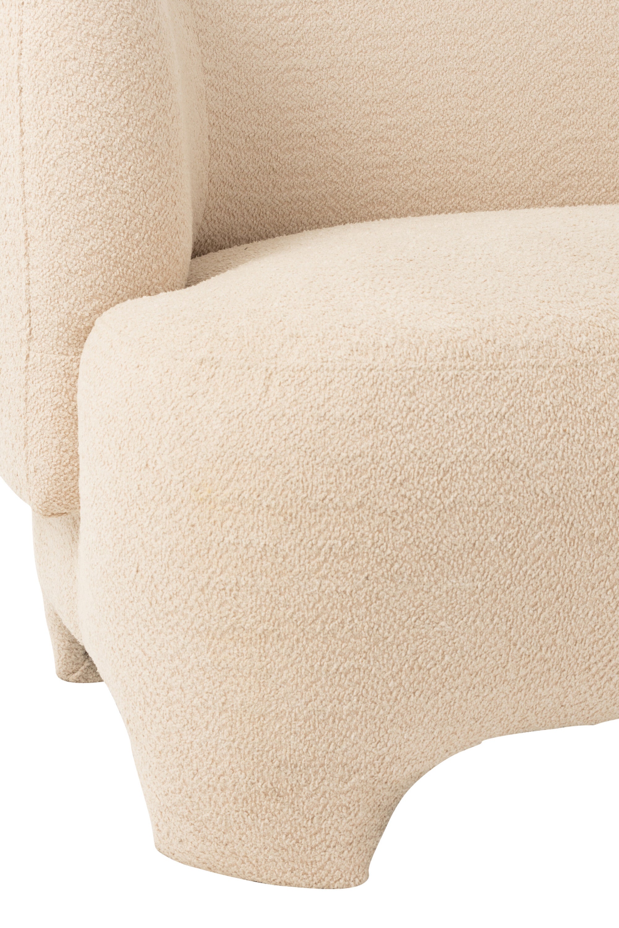 J-Line Witte 2/3-zits Sofa J-Line - Bankstel - J-Line - livinglovely.nl