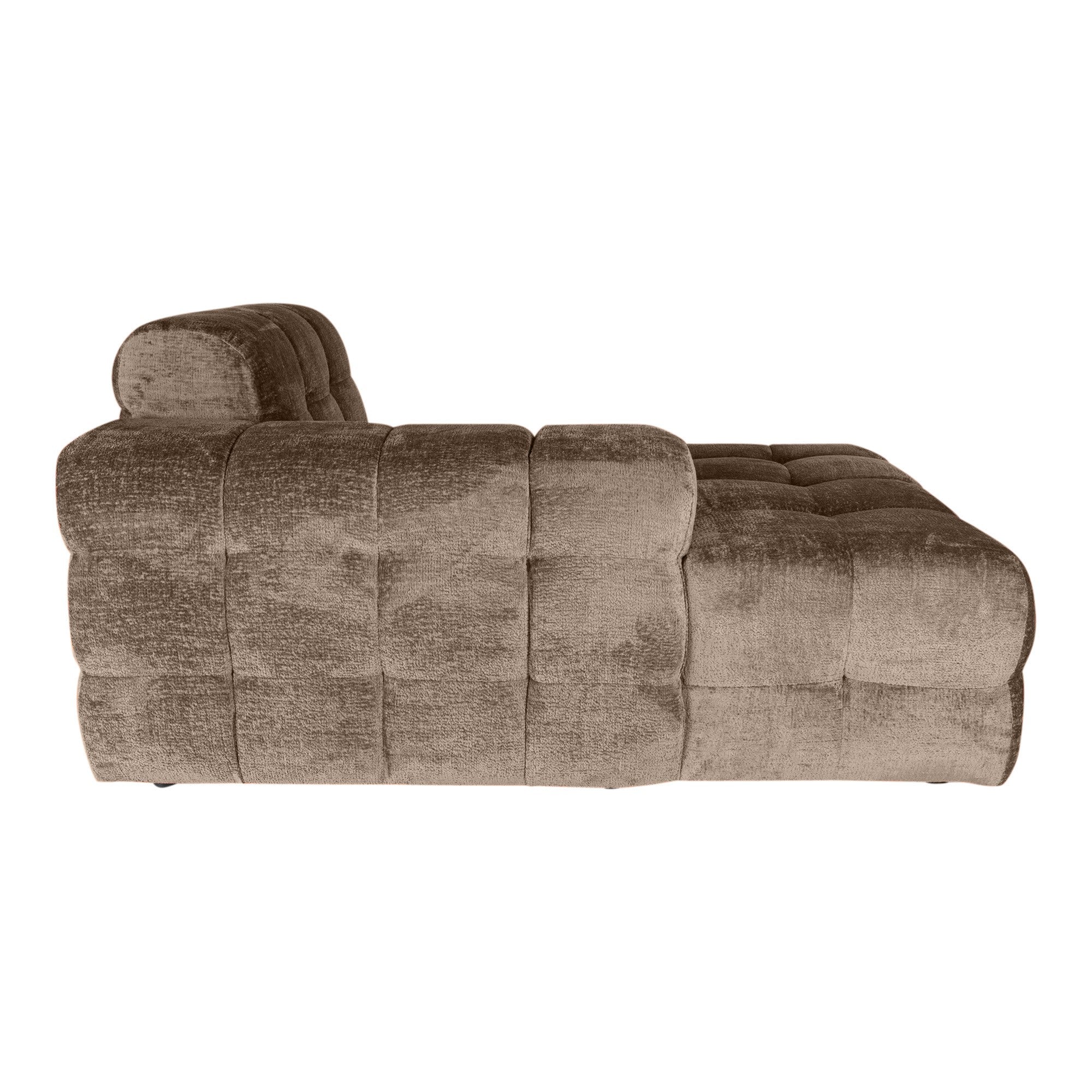 Jidde Sofa - Chaise Longue Arm Links - Berge 1042 - Beige PTMD - Elementen bank - PTMD - livinglovely.nl