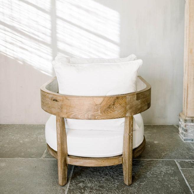 Juul Stoel Wit Leeff by Netty - Fauteuil - LEEFF - livinglovely.nl