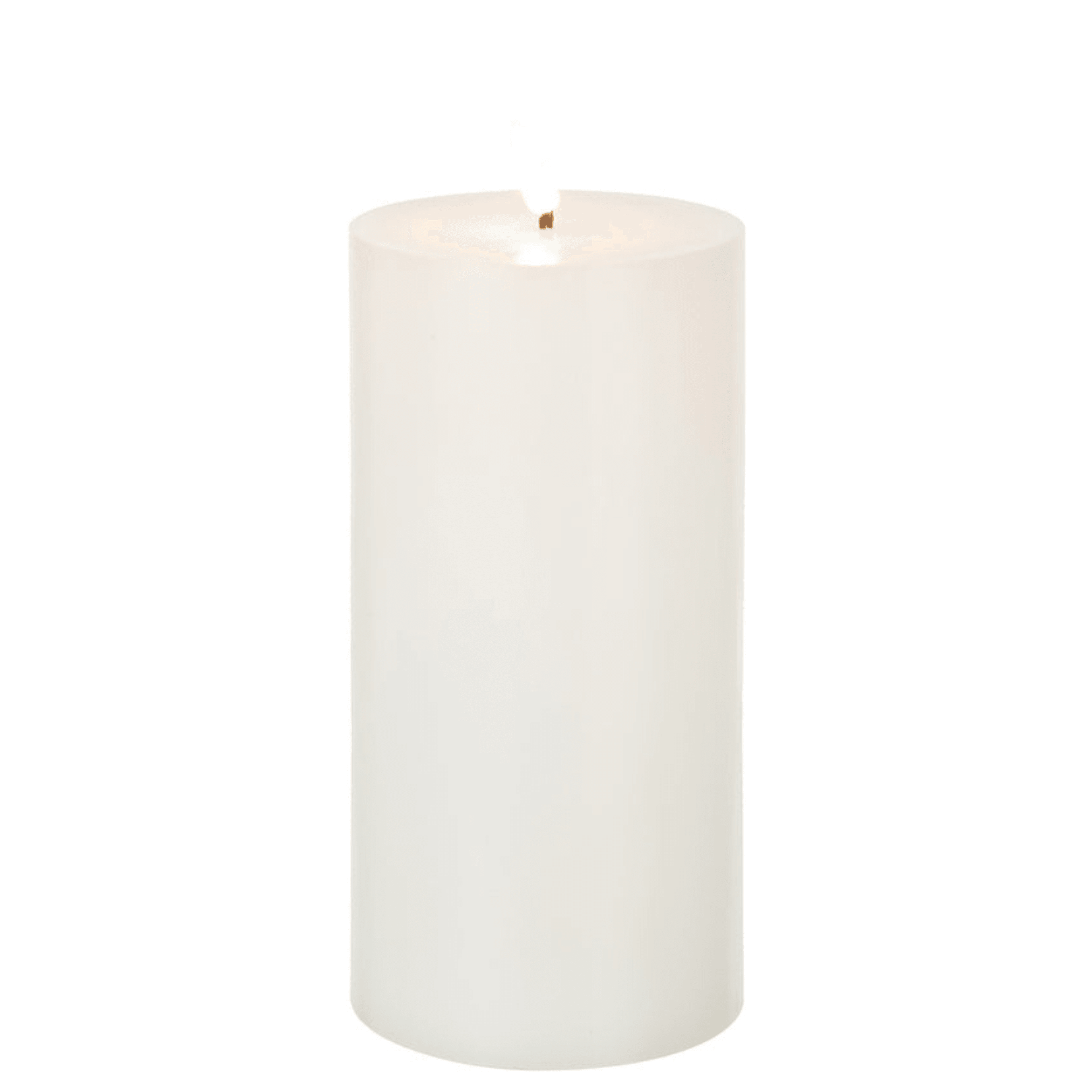 Kaars Led Wit Large - LED Kaars - J-Line - livinglovely.nl