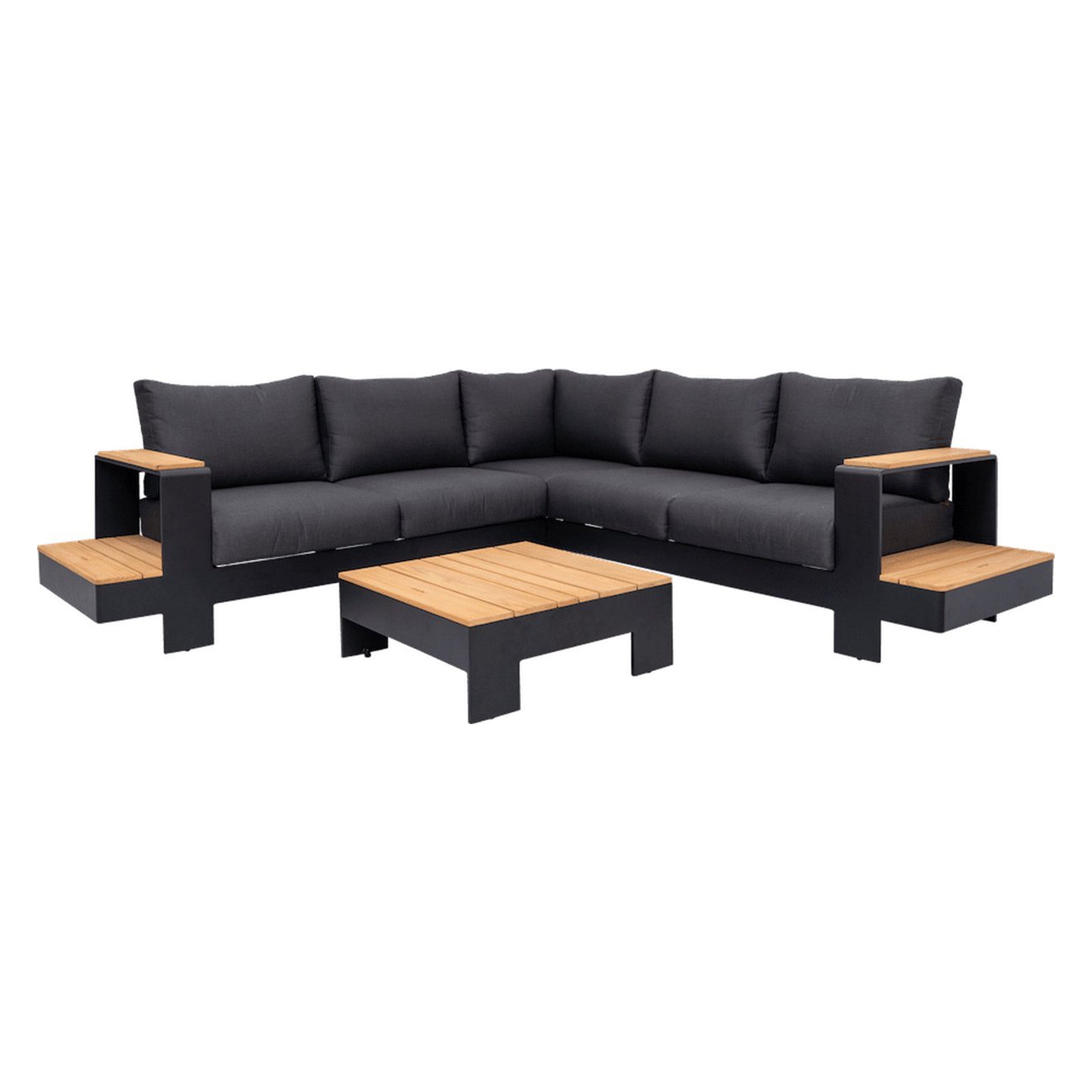 Kees Black Outdoor Loungeset - Lanterfant - Loungeset - Lanterfant - livinglovely.nl