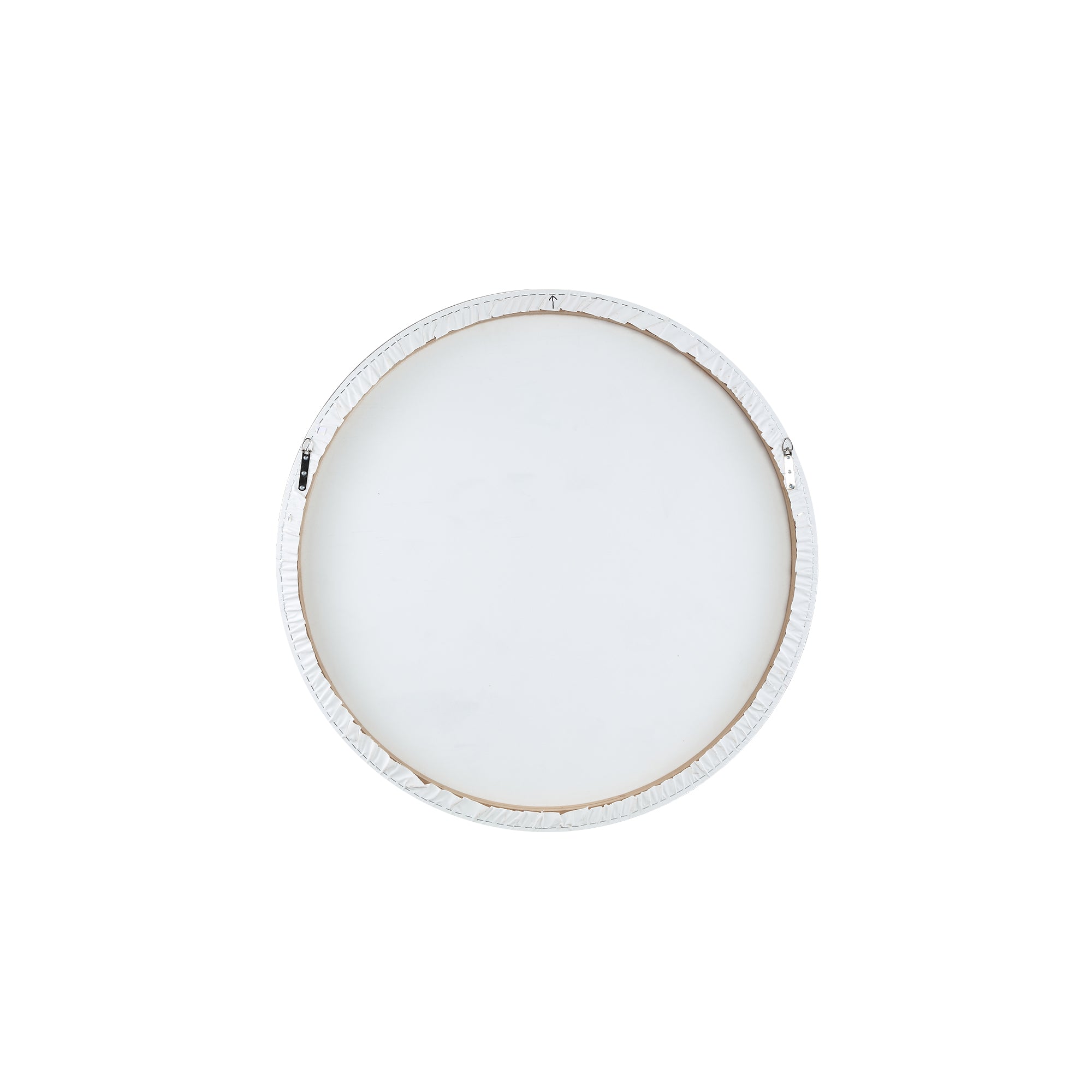 Kemp Brown Canvas Painting Rough Round S 90cmx2,5x90cm PTMD - Wandpaneel - PTMD - livinglovely.nl