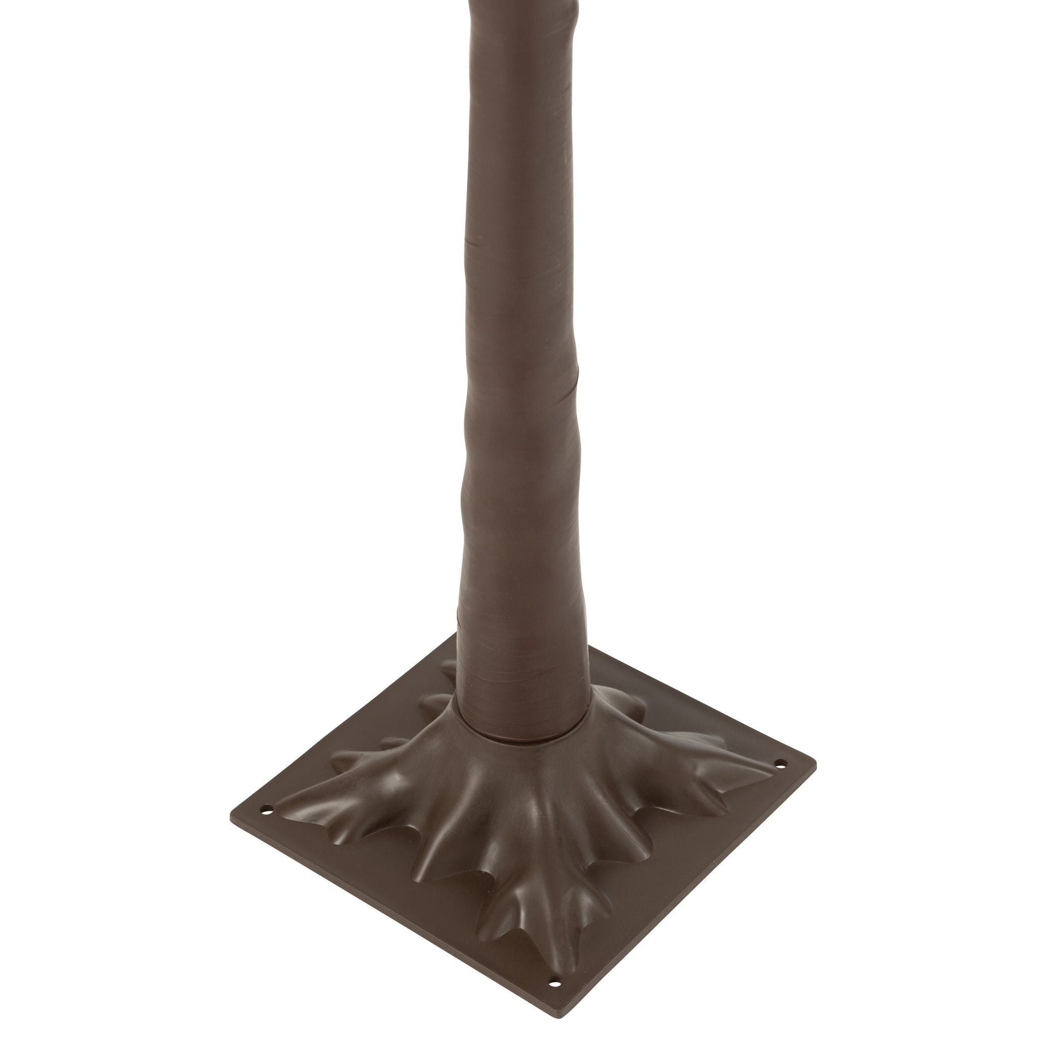 Kerstboom 2000 Led Plastiek Bruin Medium H180cm van J-Line, in een feestelijk gestylede setting