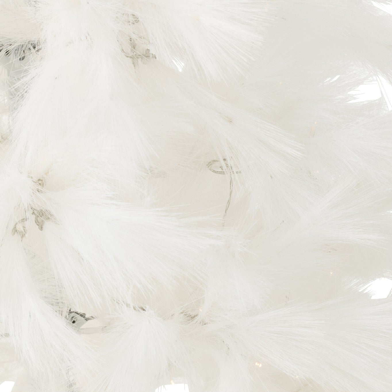 Kerstboom 400 Led Pampa Metaal Wit H210cm J-Line - Kerstboom - J-Line - livinglovely.nl