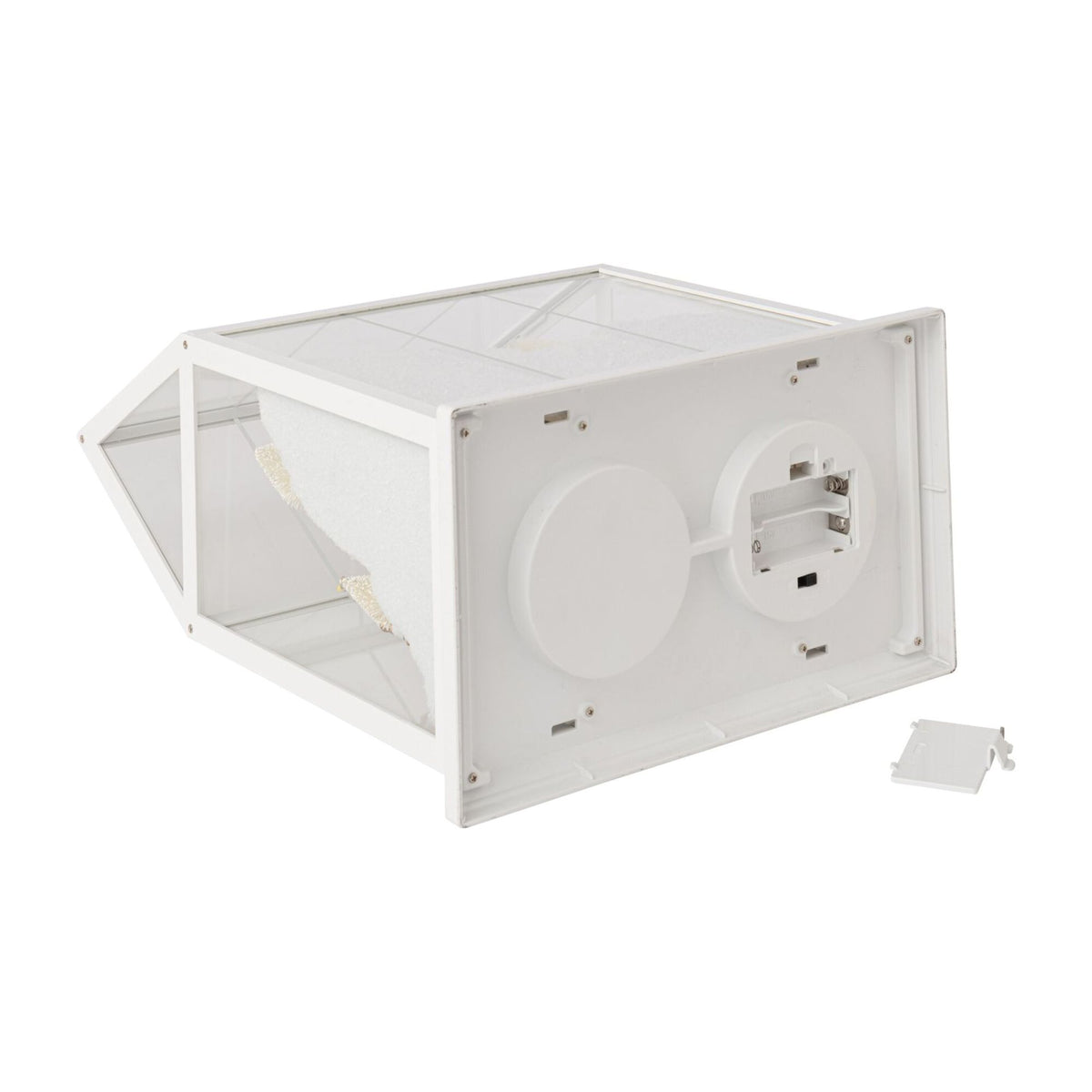 Kerstdorp Led Glas Wit/Goud Medium J-Line
