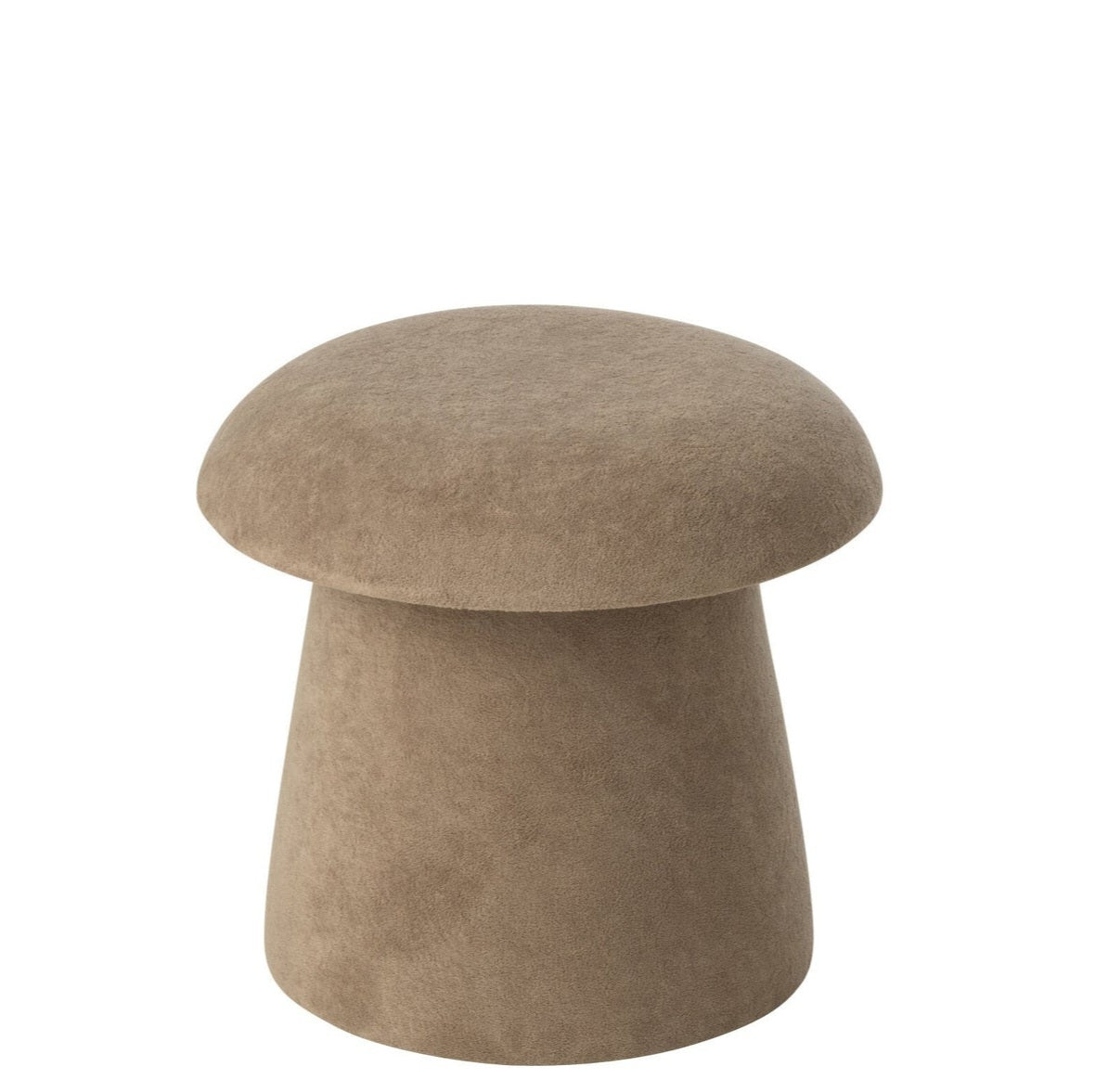 Kruk Paddenstoel Mdf Beige Small - Kruk - J-Line - livinglovely.nl