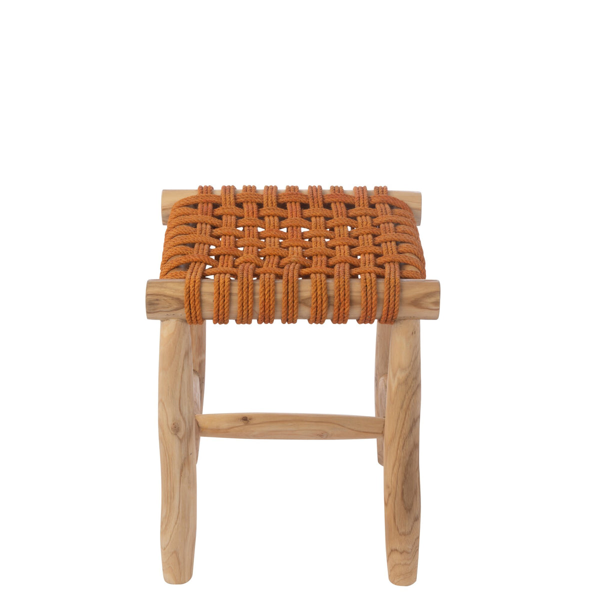 Kruk Teak Hout Oranje J-Line