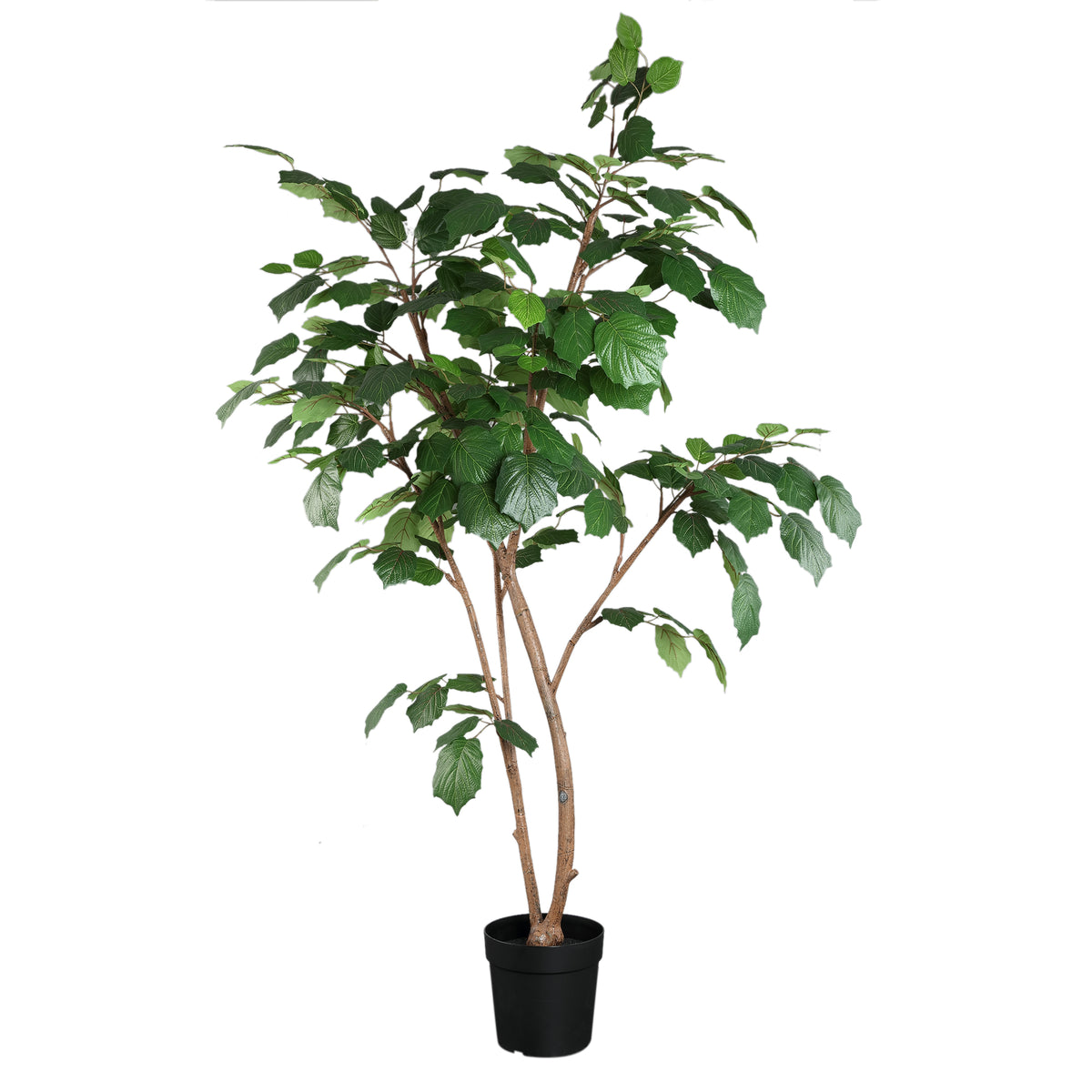 Kunstboom met druivenbladeren van PTMD, 180 cm hoog in een pot