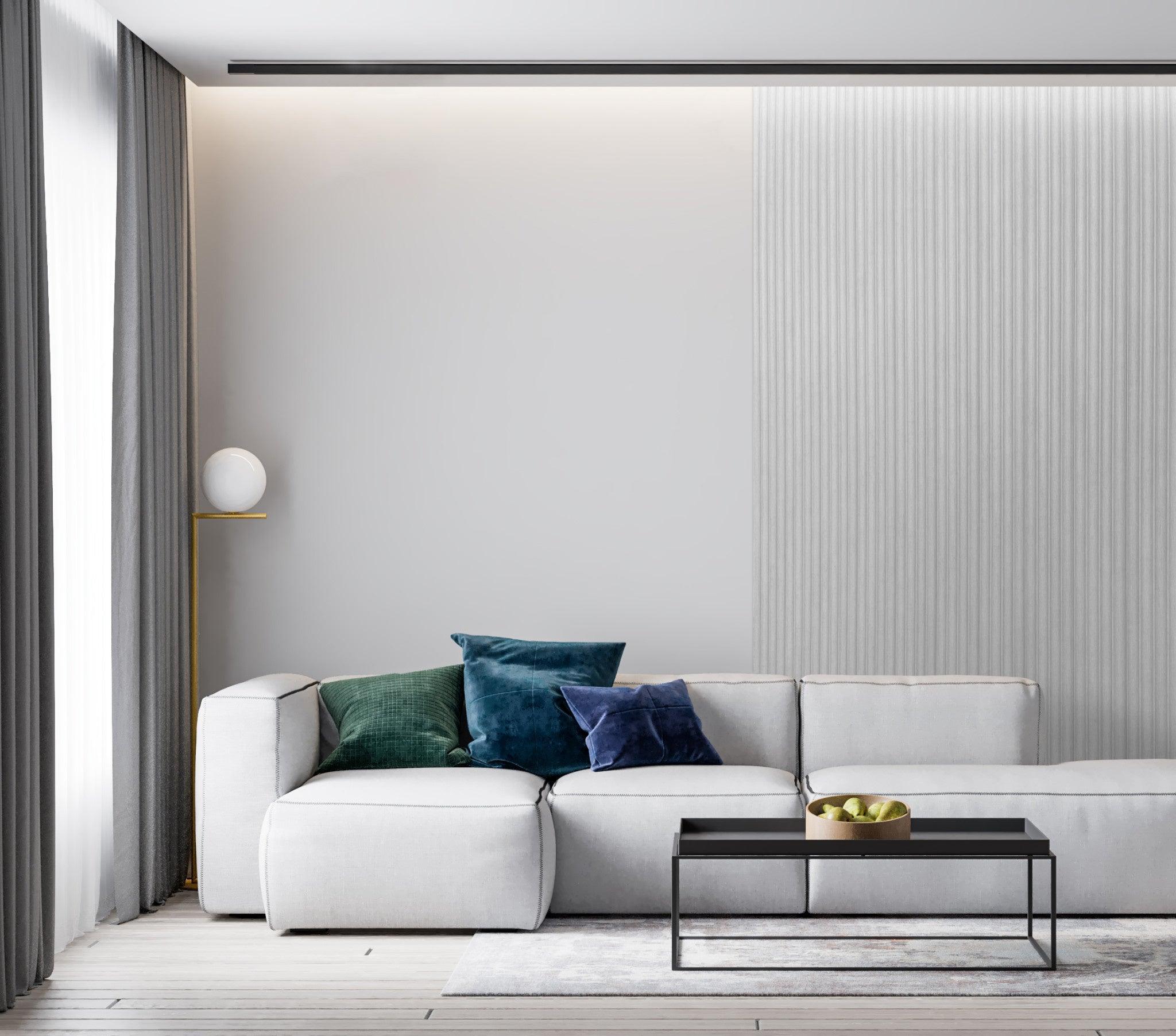 Lamelio 3D wandpaneel - Onda Grijs - Lamelio - Lamelio - livinglovely.nl