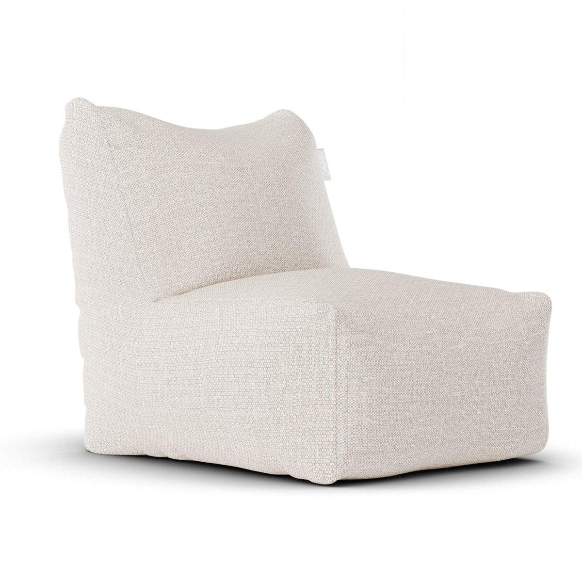 Laui Lounge™ SeatXL + Pouf - Beige - Outdoor loungestoel - Laui Lounge - livinglovely.nl