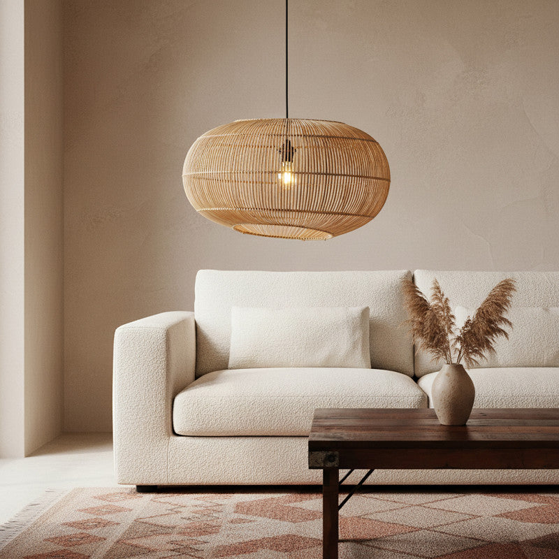 Hanglamp Luna Orbit Natural Raw Materials