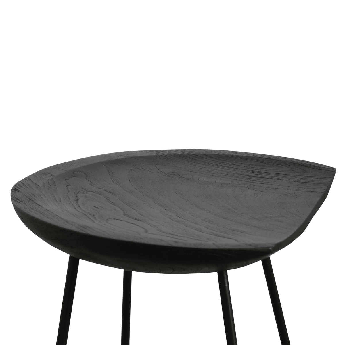 Loft Barkruk Zwart of naturel Raw Materials - Barkruk - Raw Materials - livinglovely.nl