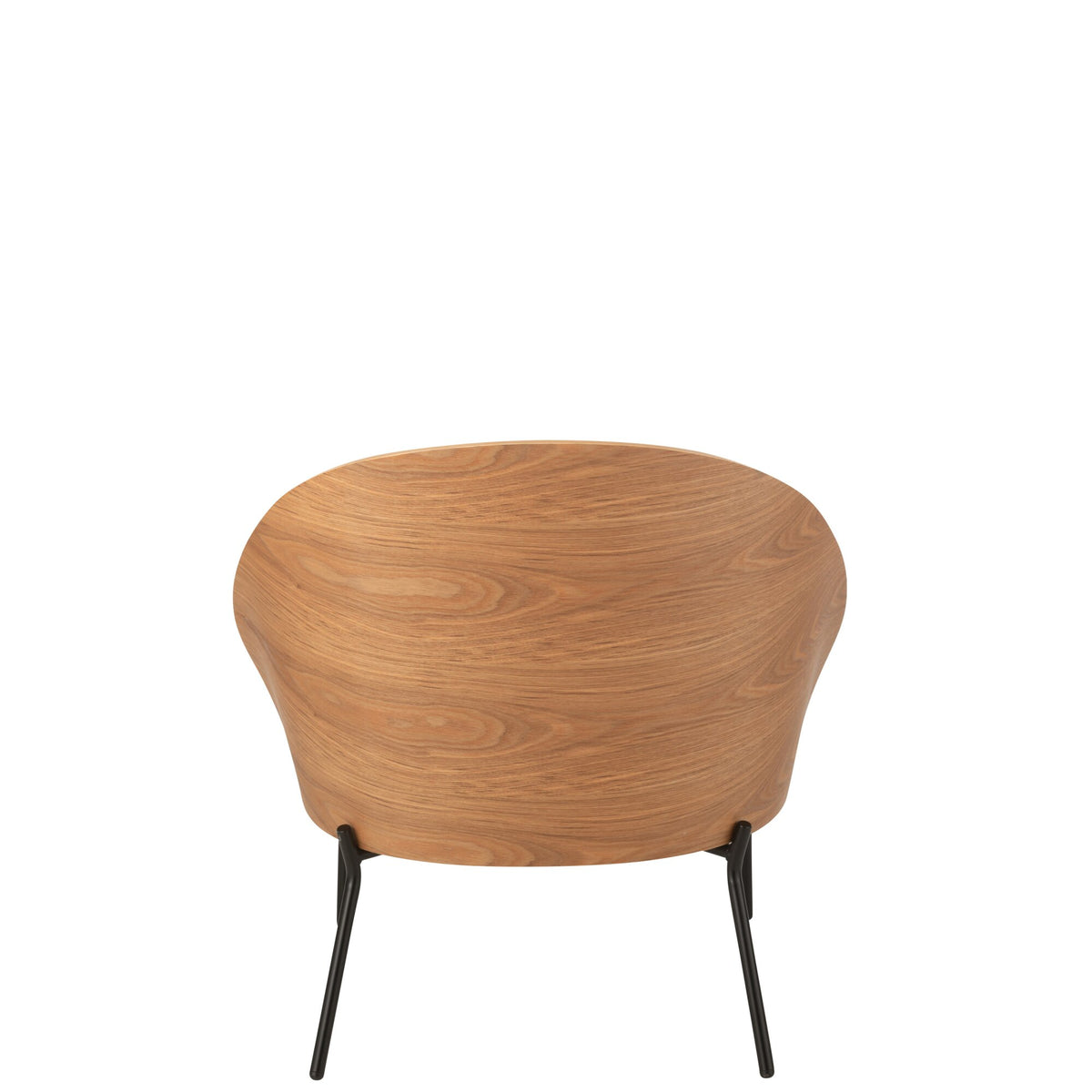 Loungestoel Lone Multiplex/Metaal Naturel/Beige J-Line