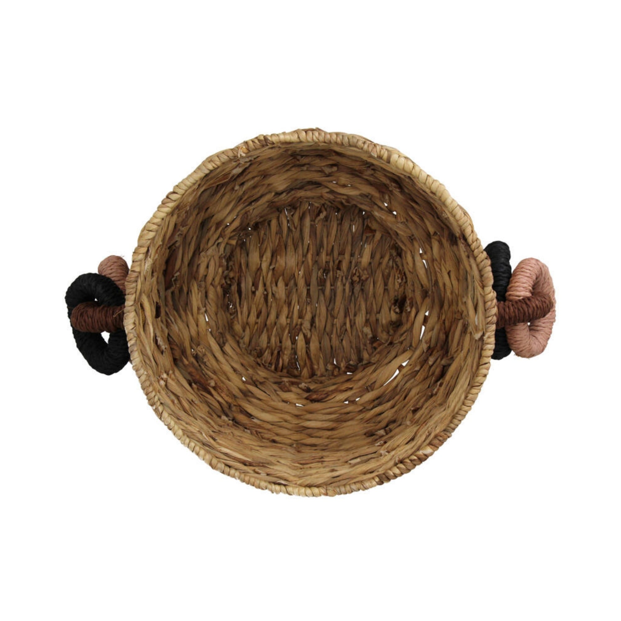 Mand Waterhyacint Naturel Set van 2 59x48x30cm - Mand - Living Lovely - livinglovely.nl