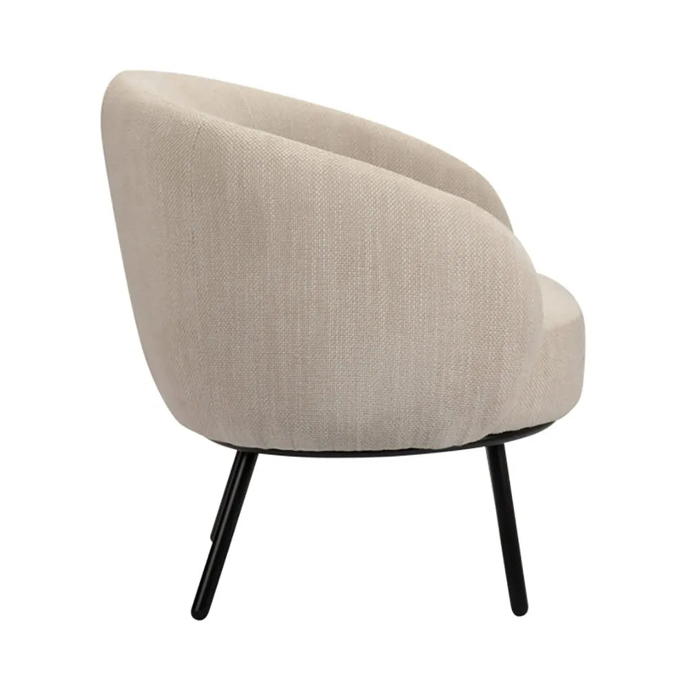 Mars Lounge Chair Beige - Pole To Pole - Fauteuil - Pole To Pole - livinglovely.nl
