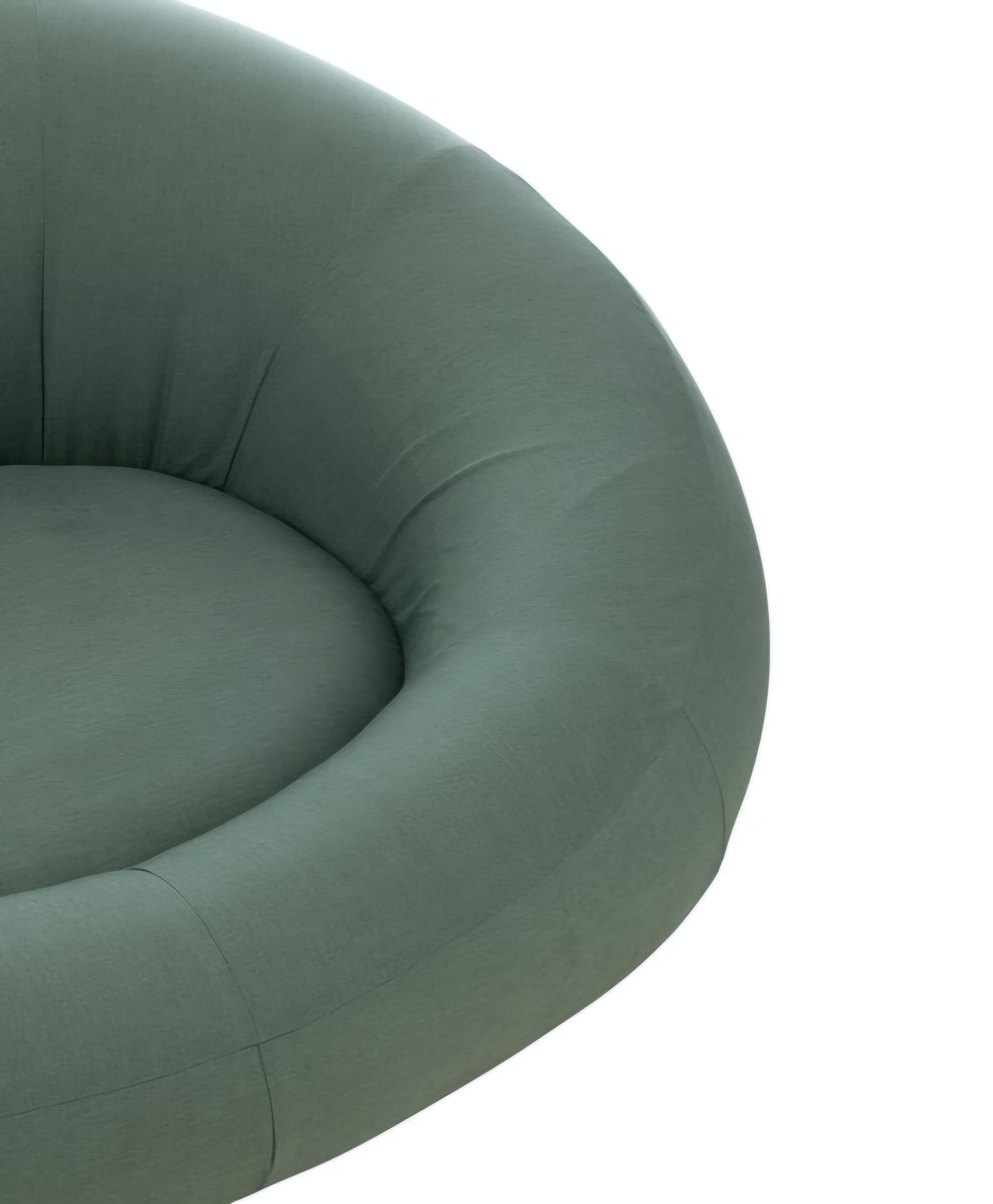 Matras Donut Polyethyleen Groen - Ligbed - J-Line - livinglovely.nl