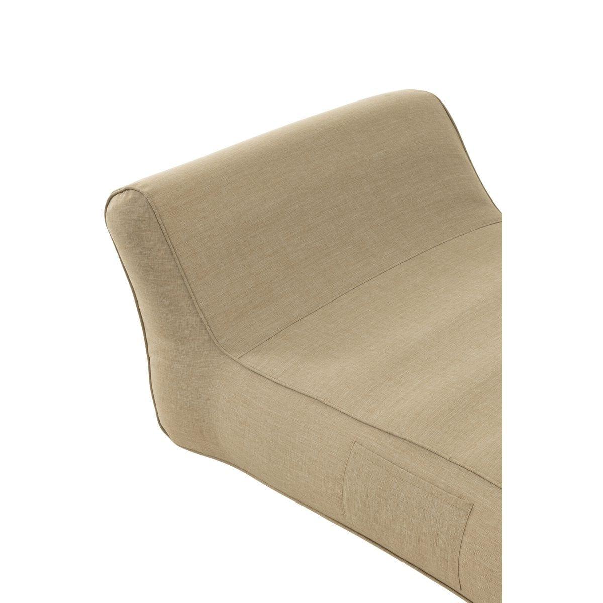 Matras Helene Polypropyleen Beige - Ligbed - J-Line - livinglovely.nl