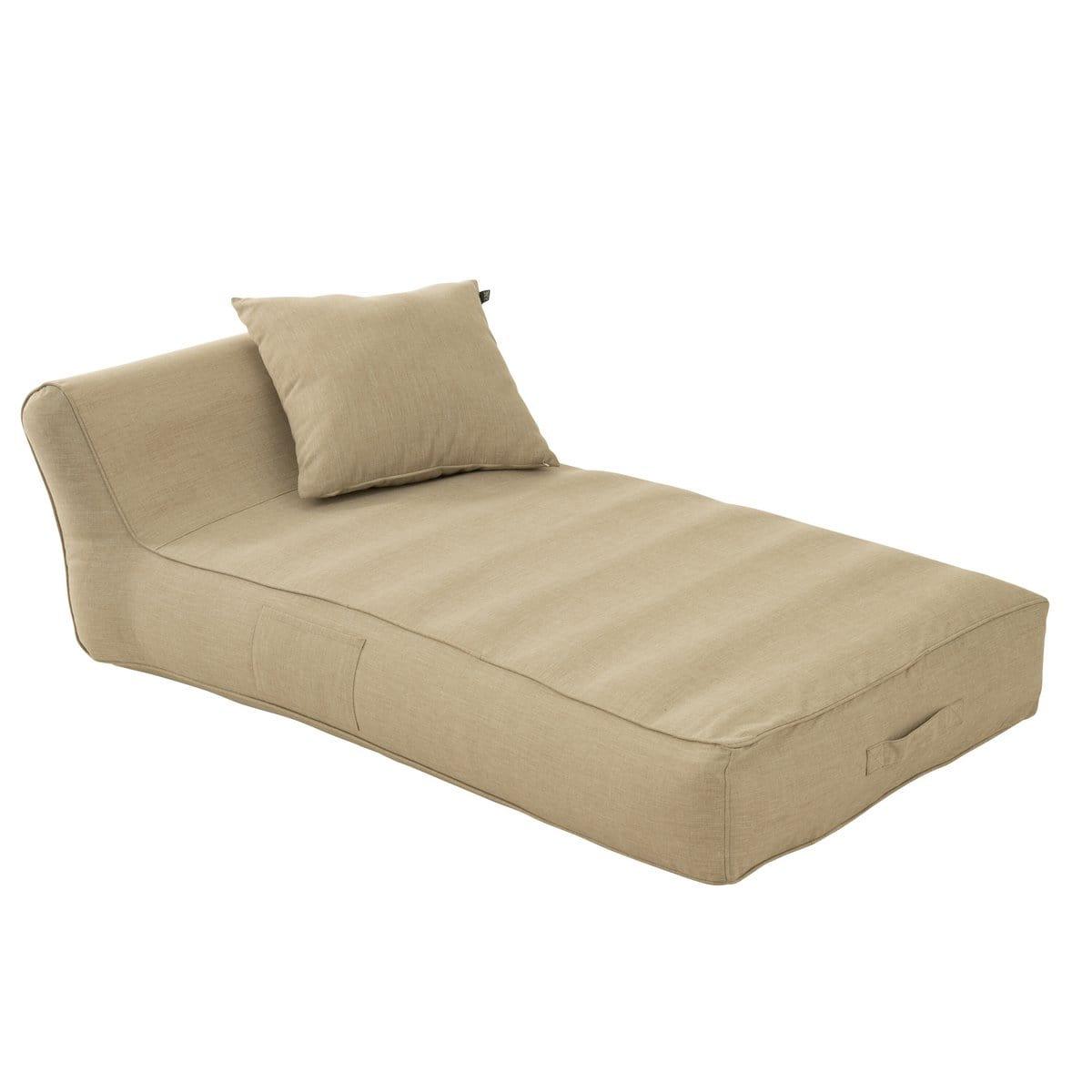 Matras Helene Polypropyleen Beige - Ligbed - J-Line - livinglovely.nl