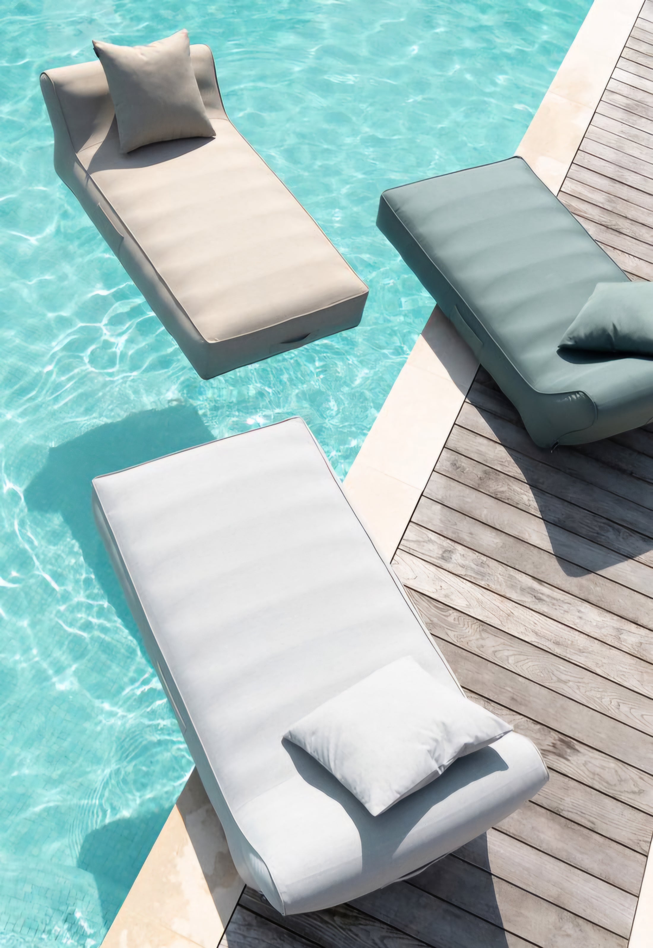 Matras Helene Polypropyleen Grijs - Ligbed - J-Line - livinglovely.nl