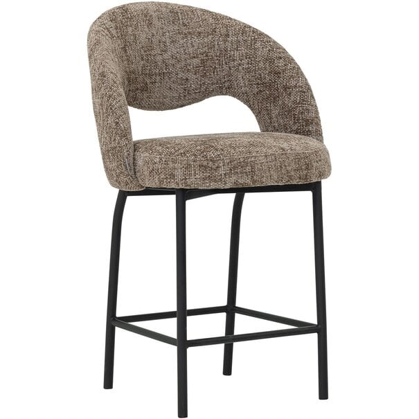 Must Living Barstoel Arca Bruin - Barkruk - MUST Living - livinglovely.nl