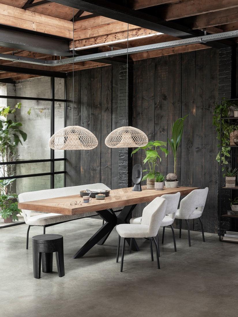 Must Living Eetkamerstoel Vista Polaris Naturel - Eetkamerstoel - MUST Living - livinglovely.nl