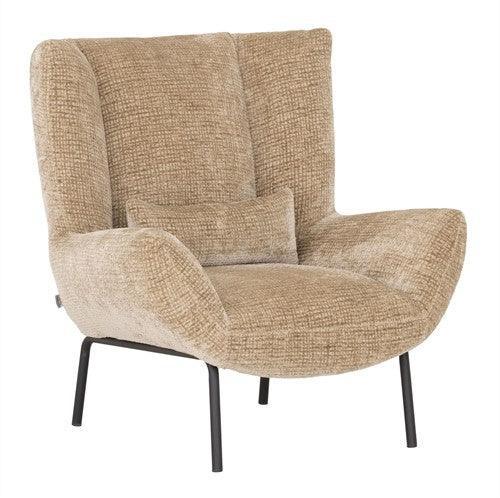 Must Living Fauteuil Astro Glamour Sand - Fauteuil - MUST Living - livinglovely.nl