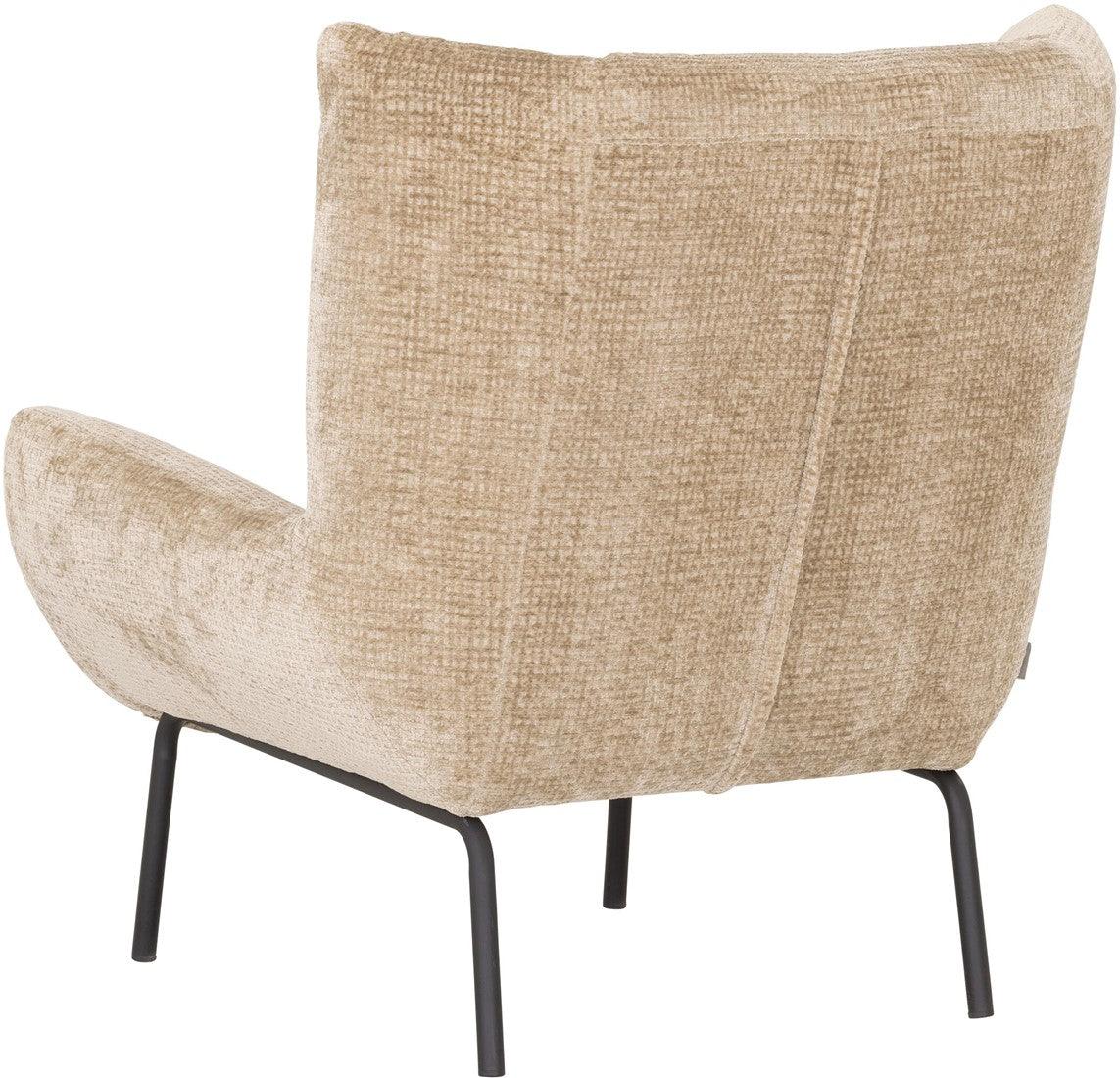 Must Living Fauteuil Astro Glamour Sand - Fauteuil - MUST Living - livinglovely.nl