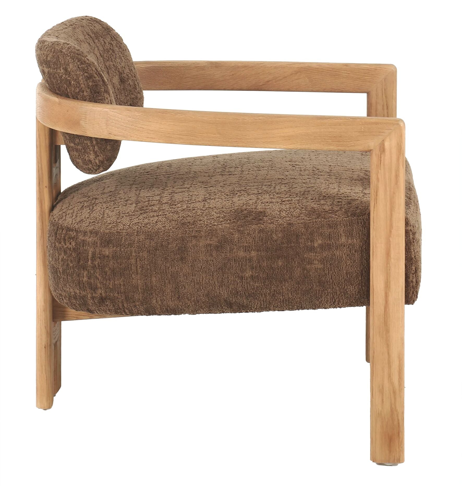 Must Living Fauteuil Kelly Luxor Hazelnoot Naturel - Fauteuil - MUST Living - livinglovely.nl