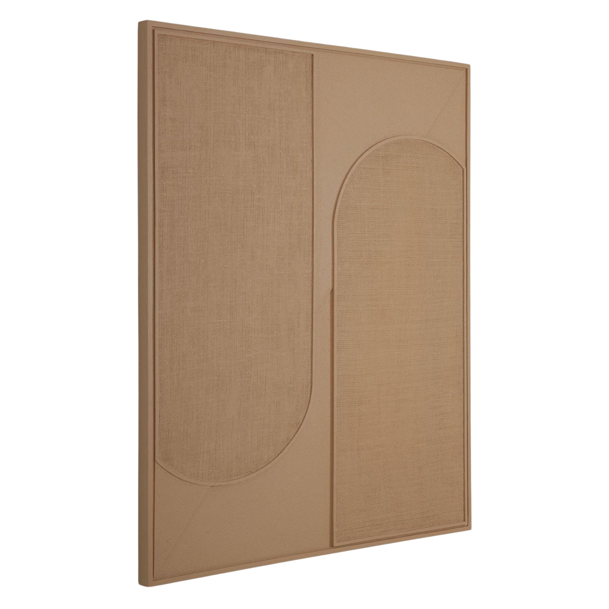 MUST Living Wandpaneel Elyn Brown Large - Wandpaneel - MUST Living - livinglovely.nl