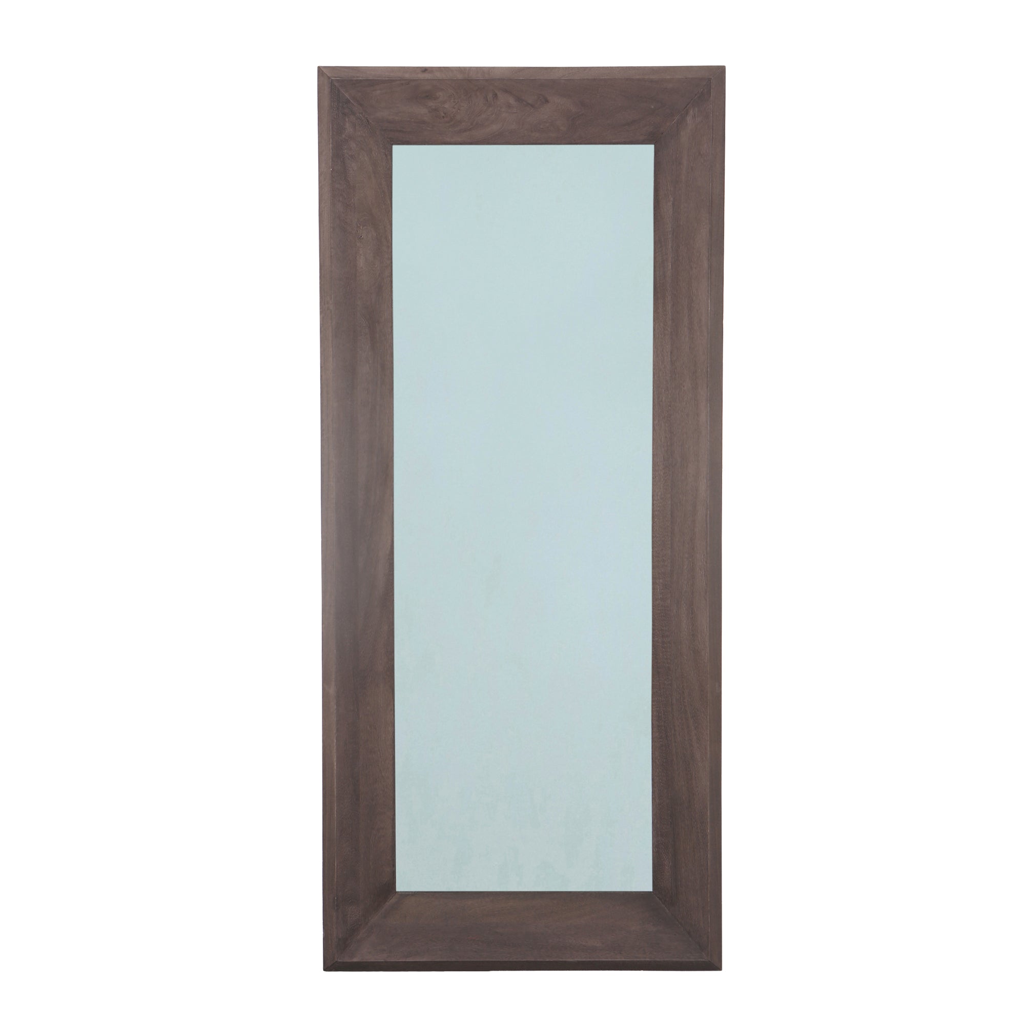 Nicka Brown Mango Wood Rectangle Mirror S 70,5x13,5x160cm PTMD - Spiegel - PTMD - livinglovely.nl