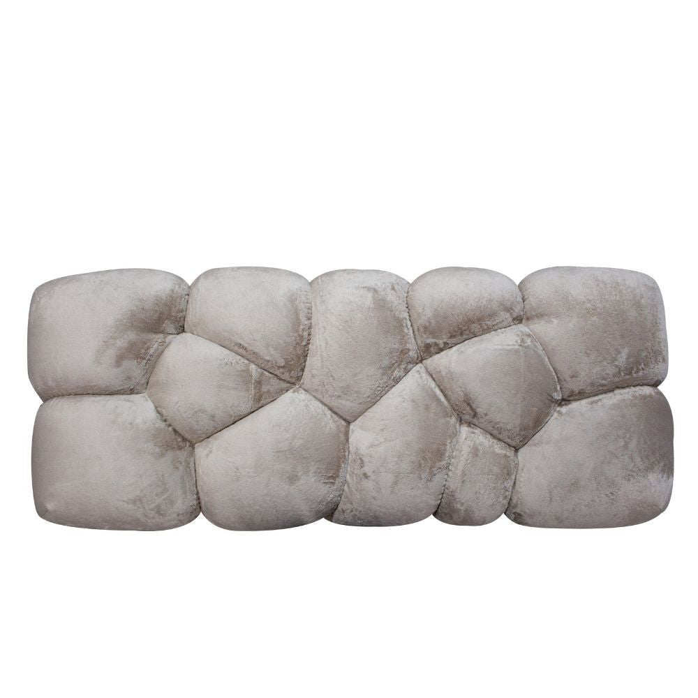 Nubibus Bench Beige 160.0 x 60.0 x 41.0 cm PTMD - Bankje - PTMD - livinglovely.nl