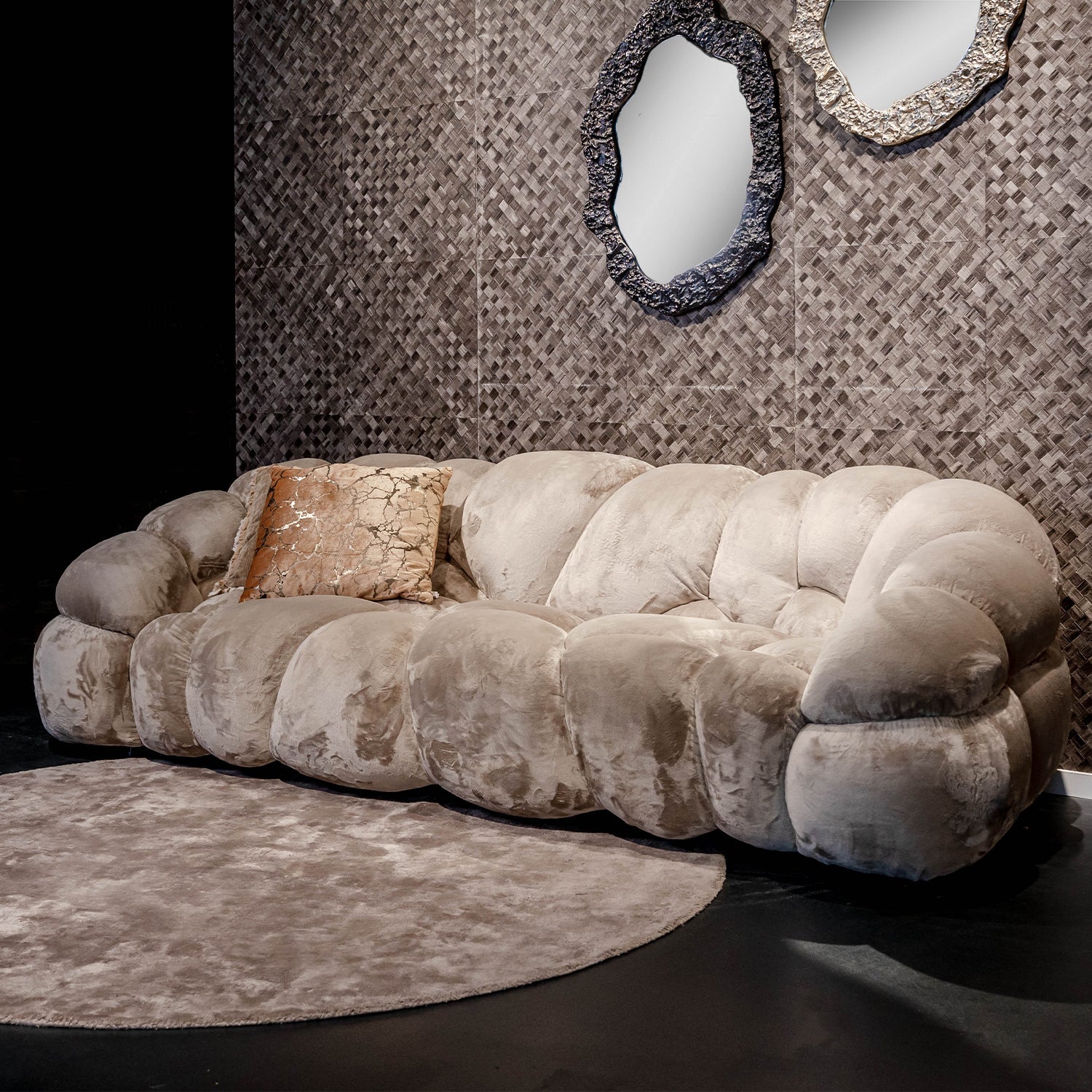 Nubibus Sofa Beige PTMD - Bankstel - PTMD - livinglovely.nl