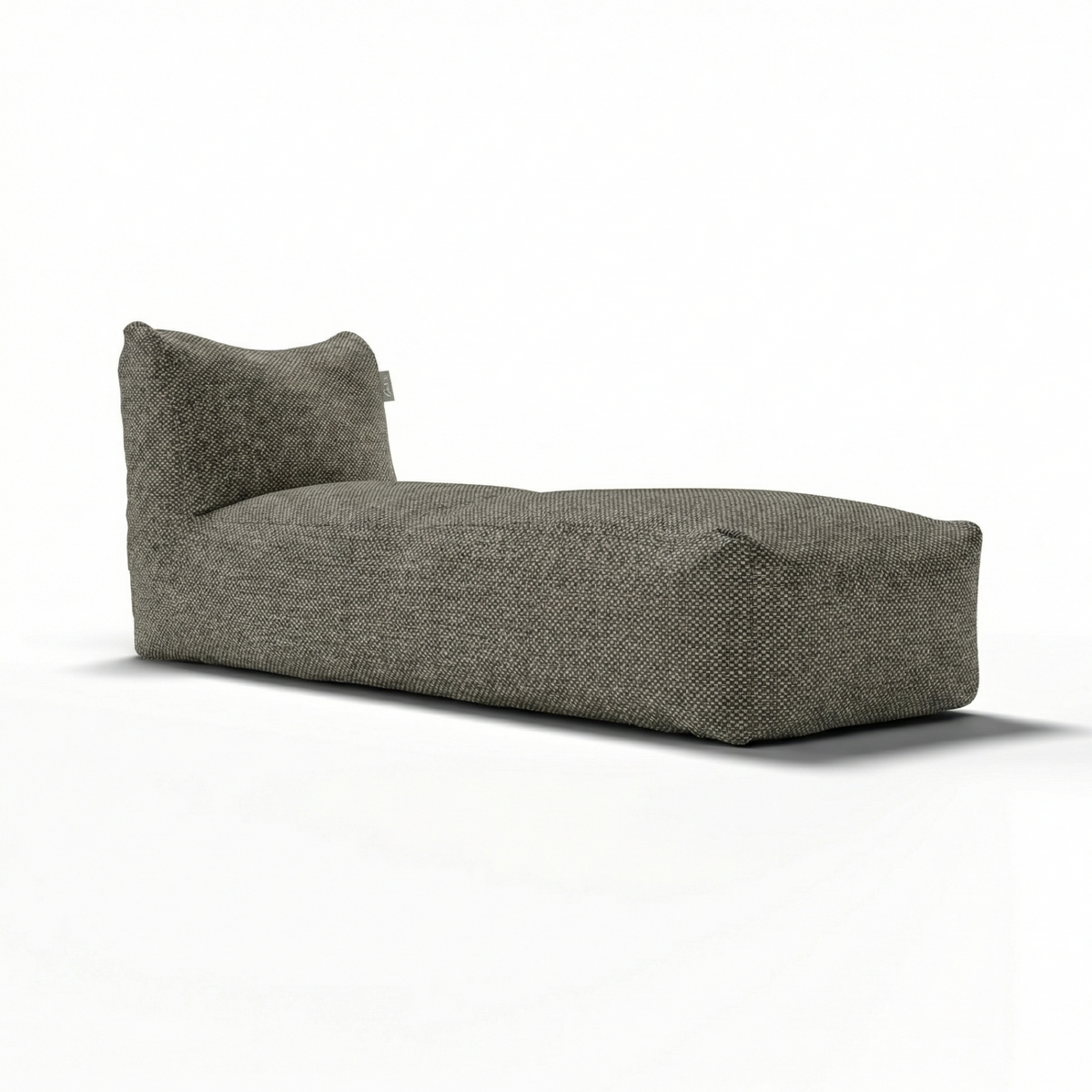 Original Extra Long Chair Anthracite van Laui Lounge, extra diepe antracietgrijze loungestoel