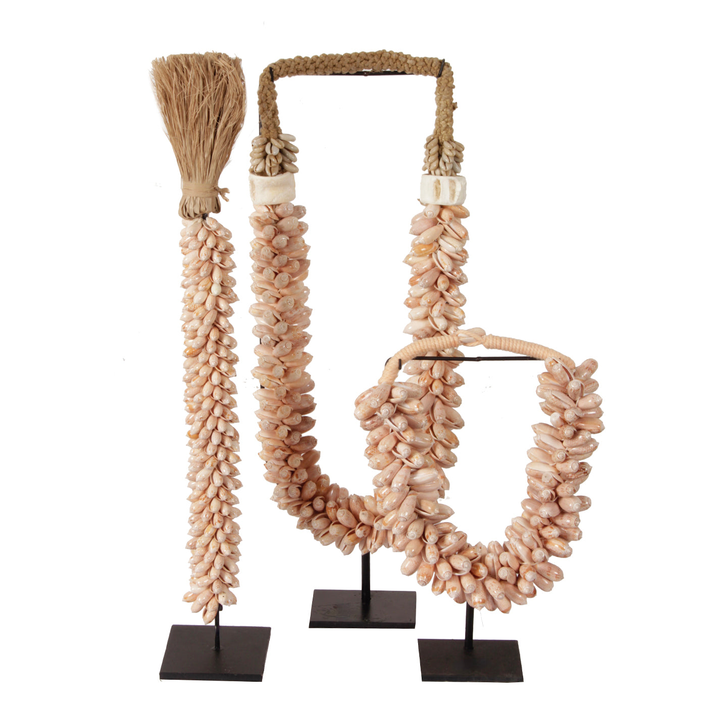 Ornament Schelpen Ketting Elang Zalm Kleurig Small - Pole To Pole - Ornament - Pole To Pole - livinglovely.nl