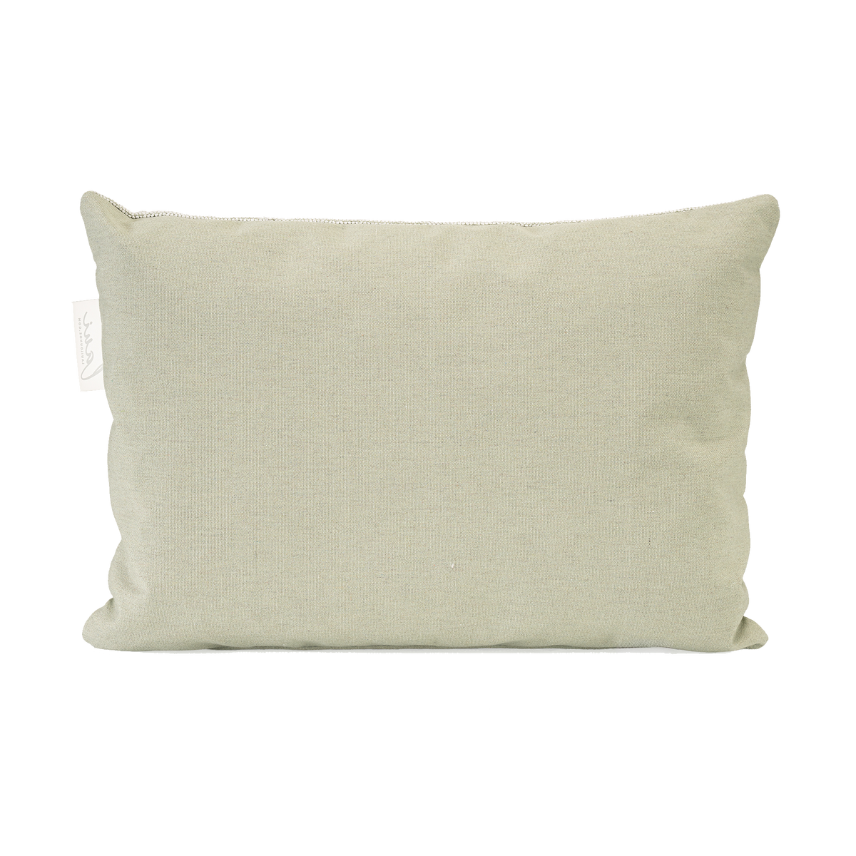 Achterkant in Heritage Moss van het Laui Lounge kussen Harvest Nile 60x40 cm