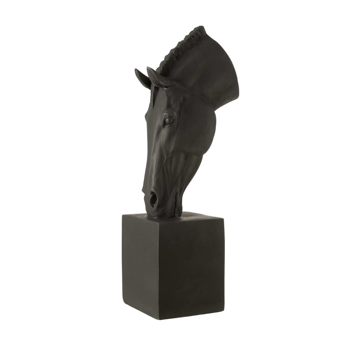 Paard Op Voet Zwart Large J-Line
