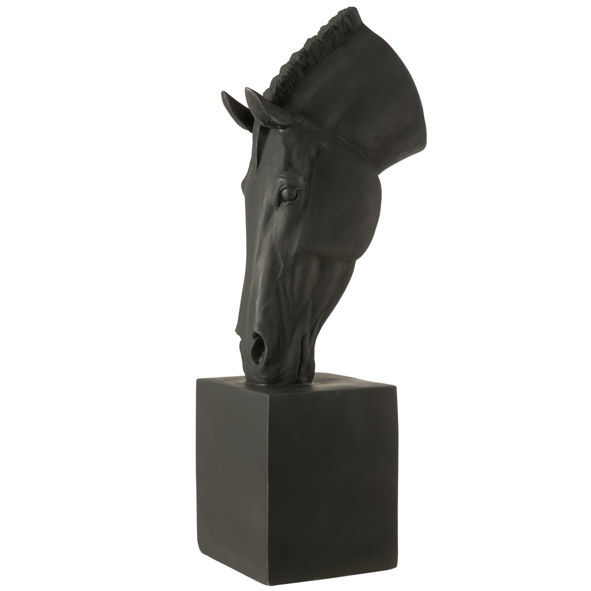Paard Op Voet Zwart Large J-Line